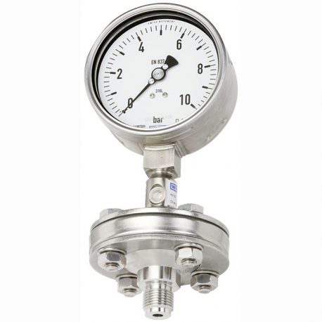 MANOMETRO DSS10M 4Bar PN100 -10+150ºC G 1/2" BSPP