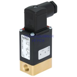 Válvula de Clapeta Oscilante Acción Directa Tipo 0330-E-04,0-AA-PD-GM82 G1/4" 230V 3W