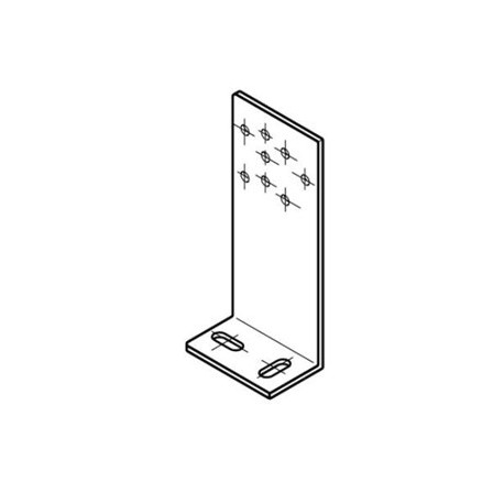 Accesorio Placa soporte fijación ángulo de montaje