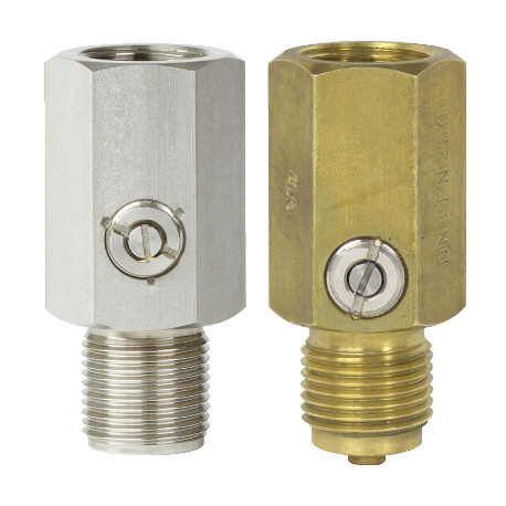 Obturador regulable amortiguador Modelo 910.12 1/2H 1/2M INOX