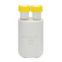 Adaptador Redondo Para 2 Tubo 15ml Falcon