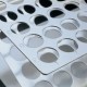 Gradilla Z Inox 10x5 Ø12mm