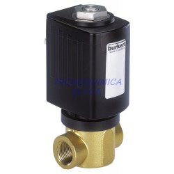 Válvula tipo Émbolo de Acción Directa de 2/2 Vías 6027  AC.INOX 1/4" 230V 50Hz