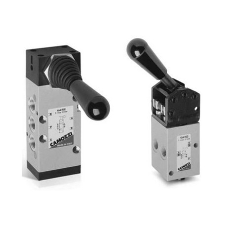 Válvula de accionamiento manual tirador monoestable 3/2 NC Ref. 454-915