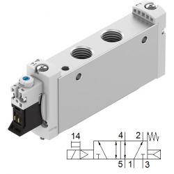 Electroválvula Ref. VUVG-L18-M52-RT-G14-1P3