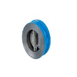 Valvula de retencion doble Clapeta Tipo wafer Fundicion NOD/INOX DN150
