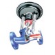 Valvula Globo con fuelle ARI con bridas 12046 430 GG25/AISI304 PN16 DN20